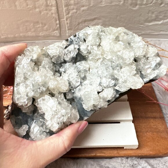 Gorgeous Large Raw Apophyllite Specimen - Picture 8 of 8